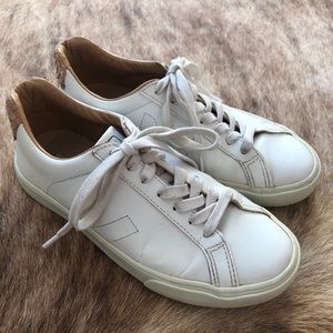 Veja Esplar Sneaker white with Snake Skin